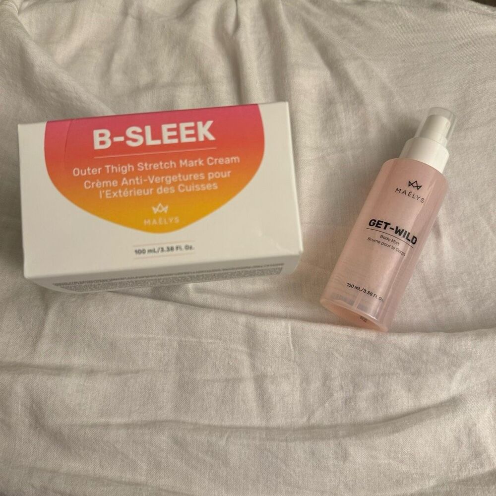 New Maelys Stretch Mark Cream & Body Mist